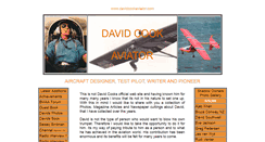 Desktop Screenshot of davidcookaviator.com